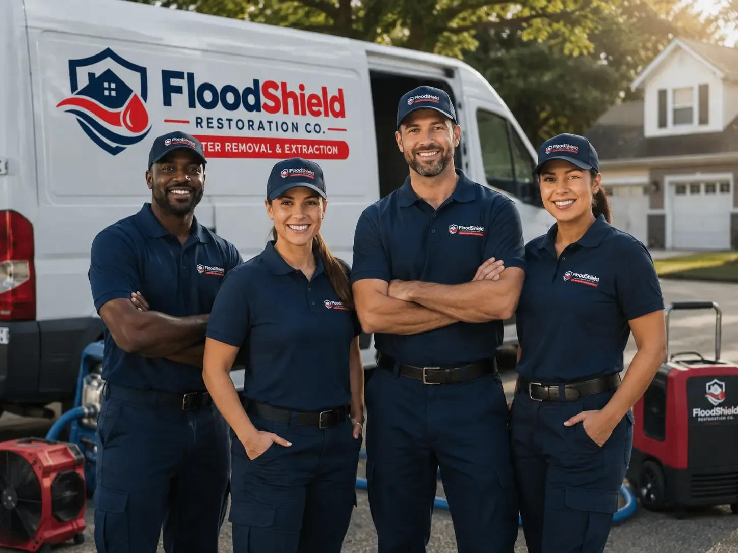 Flood Damage Restoration company in Merrill, IA